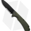 Daggerr Discover Knives Wocket Liner Lock Knife Olive FRN (3.5" Black) -eos || Kershaw || Spyderco Shop Daggerr Discover Knives Wocket Liner Lock Knife Olive FRN 3in Black BHQ 180551 td