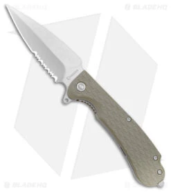 Daggerr Discover Knives Urban2 Liner Lock Knife Olive FRN (3.5" Stonewash)