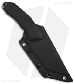 Damned Designs Yokai Fixed Blade Tanto Knife Black G-10 (4.7" SW) -eos || Kershaw || Spyderco Shop Damned Designs yokai FBK Black G10 4in SW BHQ 143297 td sheath