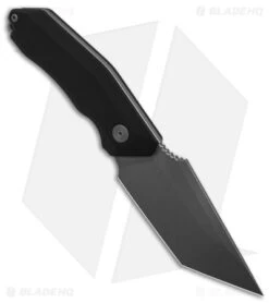Damned Designs Yokai Fixed Blade Tanto Knife Black G-10 (4.7" SW) -eos || Kershaw || Spyderco Shop Damned Designs yokai FBK Black G10 4in SW BHQ 143297 td spin