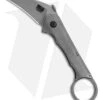 Driver Defense Custom Telson Folding Karambit Knife Titanium (2.25" Stonewash) -eos || Kershaw || Spyderco Shop Driver Defense Custom Telson Ti Karambit Nitro V BHQ 147612 jr