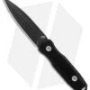 EOS Mini Thresher Fixed Blade Knife Blackout (3.6" Black) W/ Custom Sheath -eos || Kershaw || Spyderco Shop EOS Mini Thresher Spike Fixed Blade Blackout Sheath 1302 S BHQ 120709 jr