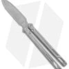 EOS Serpent Balisong Butterfly Knife Gray Titanium (4" Stonewash) -eos || Kershaw || Spyderco Shop EOS SW Serpent Butterfly SW BHQ 111062 jr