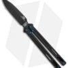 EOS Serpent Balisong Butterfly Knife Black Ti (4.1" Black DLC) -eos || Kershaw || Spyderco Shop EOS Serpent Balisong Butterfly Black Ti Black DLC BHQ 91916 jr