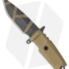 Extrema Ratio Col Moschin C Fixed Blade Knife Tan Forprene (4.25" Black)