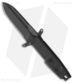 Extrema Ratio Defender DG Fixed Blade Knife Black Forprene (4" Black)