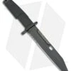 Extrema Ratio Fulcrum Bayonet Fixed Blade Knife Black Forprene (7" Black Serr) -eos || Kershaw || Spyderco Shop Extrema Ratio Fulcrum Bayonet Black Forprene Black Serr BHQ 46529 er