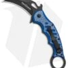 Fox Karambit Folding Knife Blue Twill G-10 (3" Black) 479BLT -eos || Kershaw || Spyderco Shop Fox Karambit Blue Twill G10 Black BHQ 138463 td