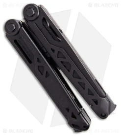 Gerber Dual-Force Multi-Tool Pliers Black (12-in-1) -eos || Kershaw || Spyderco Shop Gerber Dual Force Multi Tool Pliers Black 12 in 1 BHQ 179068 kc closed front