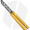 Glidr Original 2 Carbon Series Butterfly Trainer Aztec Gold (4.25" Black) -eos || Kershaw || Spyderco Shop Glidr Original 2 Carbon Series Butterfly Trainer Gold Black BHQ 104158 jr