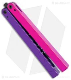 Glidr Original 2 Carbon Series Butterfly Trainer Milky Way (4.25" Black) -eos || Kershaw || Spyderco Shop Glidr Original 2 Carbon Series Butterfly Trainer Milky Way Black BHQ 104166 jr side