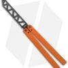 Glidr Original 4 Carbon Series Butterfly Trainer Desert Orange (4.25" Black) -eos || Kershaw || Spyderco Shop Glidr Original 4 Carbon Series Butterfly Trainer Desert Orange Black BHQ 104157 jr