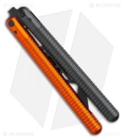 Glidr SAHARA Series Butterfly Trainer Desert Dust (4.25" Black) -eos || Kershaw || Spyderco Shop Glidr SAHARA Series Butterfly Trainer DESERT DUST 4.25 Black BHQ 117302 LS Side