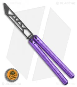Glidr SAHARA Series Butterfly Trainer Dragon Purple (4.25" Black) -eos || Kershaw || Spyderco Shop Glidr SAHARA Series Butterfly Trainer Dragon Purple 4.25 Black BHQ 117294 LS Bottlecap
