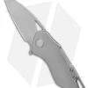 Grissom Knife And Tool Riverstone Frame Lock Knife Gray Titanium (2.5" SW) -eos || Kershaw || Spyderco Shop Grissom Knife and Tool Riverstone Frame Lock Knife Gray Ti 2.5 Satin LS 2