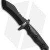 Halfbreed Blades MCK-02 Medium Clearance Knife Tanto Fixed Blade (4.5" Black) -eos || Kershaw || Spyderco Shop Halfbreed Blades Medium Clearance Knife Black BHQ 139210 jr