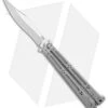 Hom Design Basilisk-R Titanium Balisong Butterfly Knife (4.6" SW) SS Spacers -eos || Kershaw || Spyderco Shop Hom Design Basilisk R Ti Balisong SW SS Spacers BHQ 106818 jr