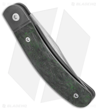 Jack Wolf Knives Javelina Jack Knife Fat Carbon Dark Matter Green (2.83" Satin) 5 Jack Wolf Knives Javelina Jack Knife Fat Carbon Dark Matter Green (2.83" Satin) - Image 3