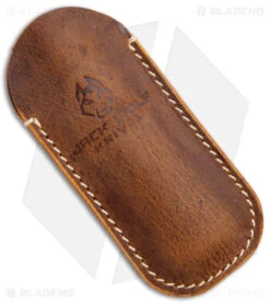 Jack Wolf Knives Vampire Jack Slip Joint Knife Natural Micarta (3" Satin) -eos || Kershaw || Spyderco Shop Jack Wolf Knives Vampire Jack SJ Natural Micarta Satin BHQ 141924 jr sheath