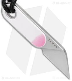 James Brand The Abbey Fixed Blade Knife Tie-Dye Vinyl (1.2" Satin) -eos || Kershaw || Spyderco Shop James Brand The Abbey Fixed Blade Tie Dye Vinyl Satin BHQ 176304 jr spine