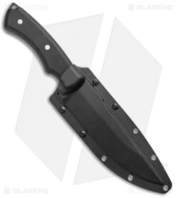 Ka-Bar IFB Trail Point Fixed Blade Knife Black G-10 (6.1" Black) 5351 -eos || Kershaw || Spyderco Shop Ka Bar IFB Trail Point Fixed Blade Black G 10 Black 5351 BHQ 120900 jr sheath