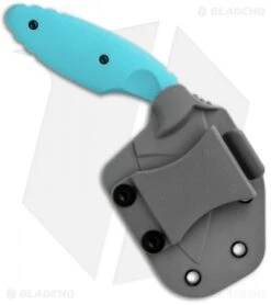 Ka-Bar TDI USSF Space Force Fixed Blade Knife Blue Zytel (2.3" Gray) 1480SF -eos || Kershaw || Spyderco Shop Ka Bar TDI USSF Space Force Fixed Blade Blue Zytel Gray 1480SF BHQ 120869 jr sheath