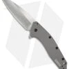 Kershaw Dividend Assisted Opening Knife Gray Aluminum (3" Stonewash) 1812GRY -eos || Kershaw || Spyderco Shop Kershaw Dividend Gray 1812AL jr