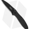 Kershaw Leek Assisted Opening Knife Glow Carbon Fiber (3" Black) 1660GLCFBLK -eos || Kershaw || Spyderco Shop Kershaw Leek Glow Scales Black 1660GLCFBLK BHQ 105133 jr
