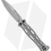 Kershaw Moonsault Balisong Butterfly Knife Stainless Steel (4.6" Stonewash) 2 Kershaw Moonsault Balisong Butterfly Knife Stainless Steel (4.6" Stonewash) -eos || Kershaw || Spyderco Shop Kershaw Moonsault Balisong Butterfly SS BHQ 176288 jr
