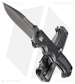Kilimanjaro Annex Drop Point Folding Knife Black G-10 (3.375" Black ) 910029 -eos || Kershaw || Spyderco Shop Kilimanjaro Annex DP black G10 black BHQ 55322 er side