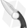 Kilimanjaro Stretta Drop Point Neck Knife Black Rubber (3.125" Satin) 910106 -eos || Kershaw || Spyderco Shop Kilimanjaro Stretta DP Black Rubber Satin BHQ 55363 jr