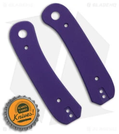 KNAFS Lander Knife Scales Purple G-10 -eos || Kershaw || Spyderco Shop Knafs Co Lander Scales Purple G10 BHQ 176586 td size