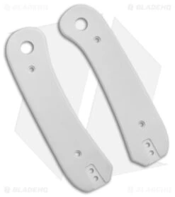 KNAFS Lander Knife Scales White G-10