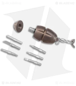Lionsteel Eggie Driver Tool Keychain - Bronze Titanium EG-BR -eos || Kershaw || Spyderco Shop Lionsteel Eggie Driver Tool Keychain Bronze Titanium EG BR BHQ 180487 parts