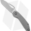 Luft Concepts AVNT Liner Lock Knife Textured Titanium & Zirconium (3.25" Satin) -eos || Kershaw || Spyderco Shop Luft Concepts AVNT LL Textured Ti Zirconium Satin BHQ 180144 jr