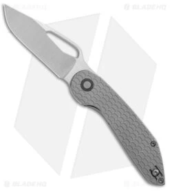 Luft Concepts AVNT Liner Lock Knife Textured Titanium & Zirconium (3.25" Satin)