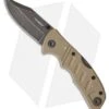 MARSER Kampfer 15 Lockback Knife Tan G-10 (3.5" Black Stonewash) -eos || Kershaw || Spyderco Shop MARSER Kampfer 15 Tan G10 black sw BHQ 57438 er