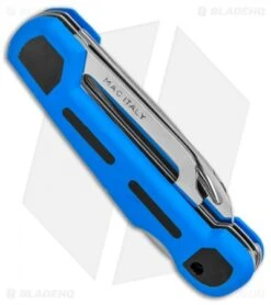 Mac Coltellerie Skipper Marine Mulit-Tool Blue Polymer (3-in-1 ) -eos || Kershaw || Spyderco Shop MKM Skipper Marine Multi Folder Blue Satin BHQ 135224 jr side