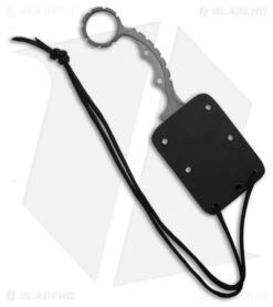 Max Venom DMaX V Fighter Karambit Neck Knife (2.5" Stonewash) -eos || Kershaw || Spyderco Shop Max Venom DMaX V Fighter Karambit Neck Knife 2in SW BHQ 178628 td sheath