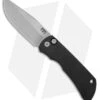 McNees Knives MAC2 AutoMac Knife Black Aluminum (3.5" Bead Blast MagnaCut) -eos || Kershaw || Spyderco Shop McKnees Knives MAC2 Auto Black MagnaCut BHQ 176225 jr