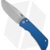 McNees Knives MAC2 AutoMac Knife Blue Aluminum (3.5" Stonewash MagnaCut) -eos || Kershaw || Spyderco Shop McKnees Knives MAC2 Auto Blue MagnaCut BHQ 176219 jr