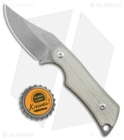 Mercury Kali Clip Point Mini Fixed Blade Knife Natural G10 (2.25" SW) -eos || Kershaw || Spyderco Shop Mercury Kali CP Mini Fixed Blade Natural G 10 SW BHQ 179592 jr bottlecap