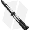 Microtech Tachyon III Balisong Butterfly Knife Venom (4.5" Black/White) 173-1VM -eos || Kershaw || Spyderco Shop Microtech Tachyon III Venom black white BHQ 71367 er