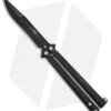 Microtech Tachyon III Balisong Butterfly Knife (4.5" Black) 173-1 -eos || Kershaw || Spyderco Shop Microtech Tachyon III black BHQ 77792 er