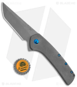 Murray Custom Knife & Tool MF-X Frame Lock Knife (3.3 Bead Blast) CPM154 -eos || Kershaw || Spyderco Shop Murray Custom Knife and Tool MF X Ti FL BHQ 147577 jr bottlecap