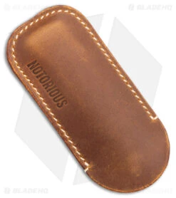 NotoriousEDC Kingpin Slip Joint Knife Titanium (2.8" Stonewash) -eos || Kershaw || Spyderco Shop NotoriousEDC Kingpin SJ Knife Full Ti Dark SW BHQ 179184 jr sheath