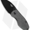 Olight Oknife Parrot Liner Lock Knife Black Micarta (2.6" Black) -eos || Kershaw || Spyderco Shop Olight Oknife Parrot Black BHQ 165111 jr