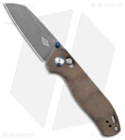 Olight Rubato 2 Rail Lock Knife OD Micarta (3" Black)