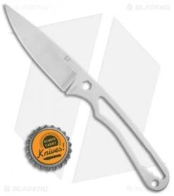 Rainier Knives Fastpak Fixed Blade Knife Naked (2.8" Stonewash) -eos || Kershaw || Spyderco Shop Rainer Knives Fastpak Naked SW BHQ 77229 jr bottlecap