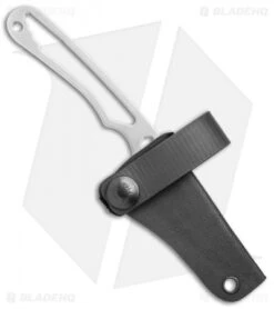 Rainier Knives Fastpak Fixed Blade Knife Naked (2.8" Stonewash) -eos || Kershaw || Spyderco Shop Rainer Knives Fastpak Naked SW BHQ 77229 jr sheath